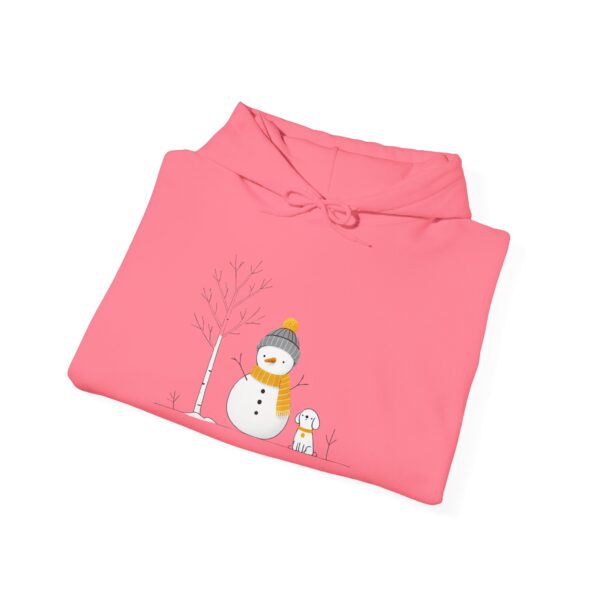 Cozy Snowman & Dog Hoodie - Perfect for Winter Celebrations - Image 33