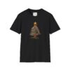 Festive Christmas Tree Unisex T-Shirt - Softstyle Holiday Tee - Image 21