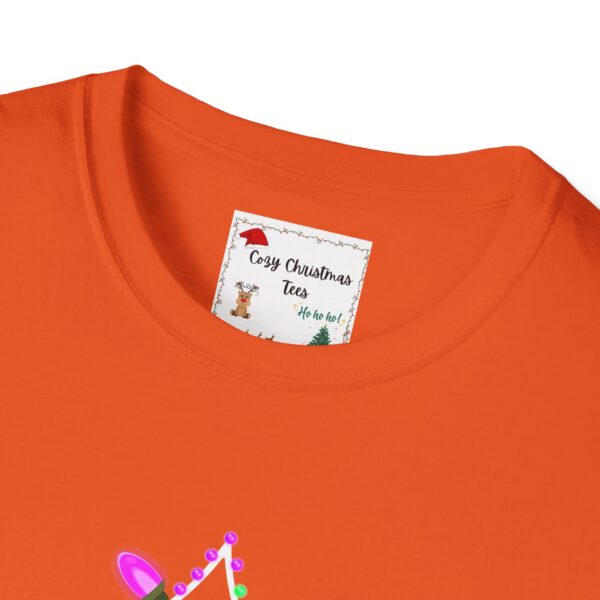 Christmas Tree Lights Unisex Softstyle T-Shirt - Image 39