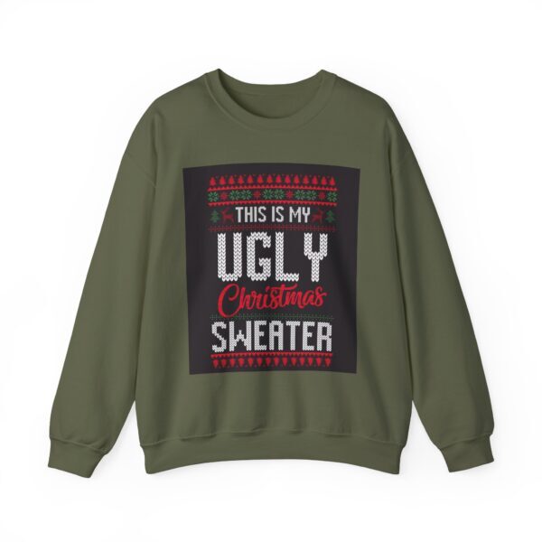 Ugly Christmas Sweatshirt - This Is My Holiday Crewneck - Image 17