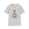 Festive Christmas Tree Unisex T-Shirt - Softstyle Holiday Tee - Image 45