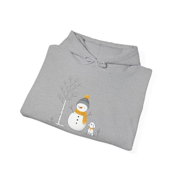 Cozy Snowman & Dog Hoodie - Perfect for Winter Celebrations - Image 37