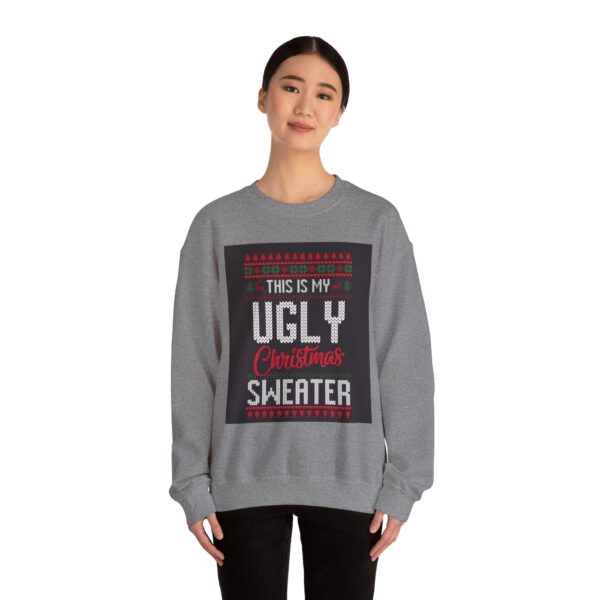 Ugly Christmas Sweatshirt - This Is My Holiday Crewneck - Image 24