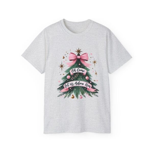 “Oh Come Let Us Adore Him” Christmas Unisex Ultra Cotton Tee