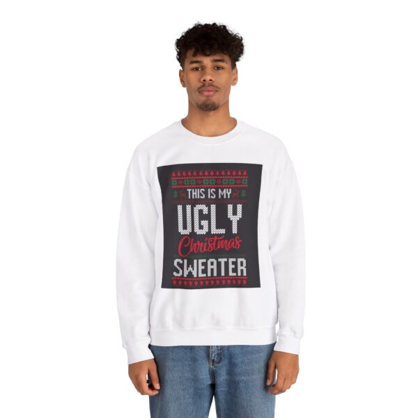 Ugly Christmas Sweatshirt - This Is My Holiday Crewneck - Image 6