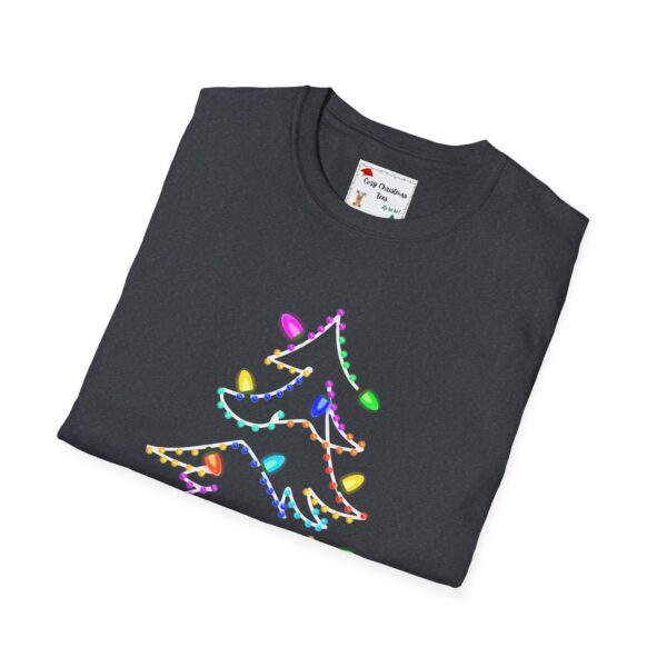 Christmas Tree Lights Unisex Softstyle T-Shirt - Image 8