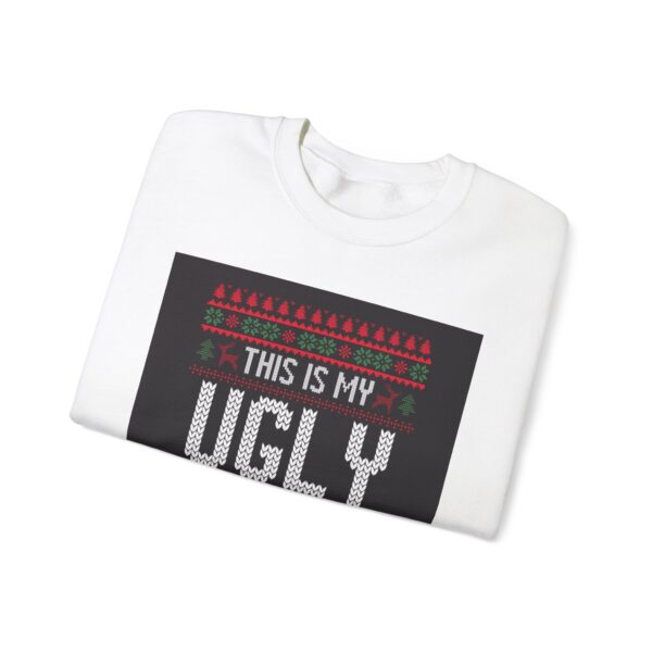 Ugly Christmas Sweatshirt - This Is My Holiday Crewneck - Image 3