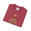 Festive Christmas Tree Unisex T-Shirt - Softstyle Holiday Tee - Image 8