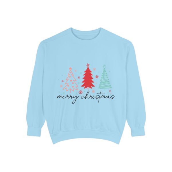 Merry Christmas Unisex Garment-Dyed Sweatshirt - Image 25