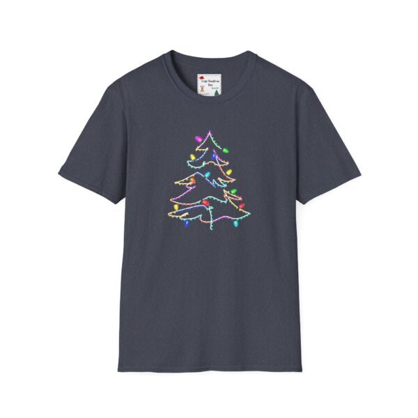Christmas Tree Lights Unisex Softstyle T-Shirt - Image 13