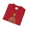 Festive Christmas Tree Unisex T-Shirt - Softstyle Holiday Tee - Image 52
