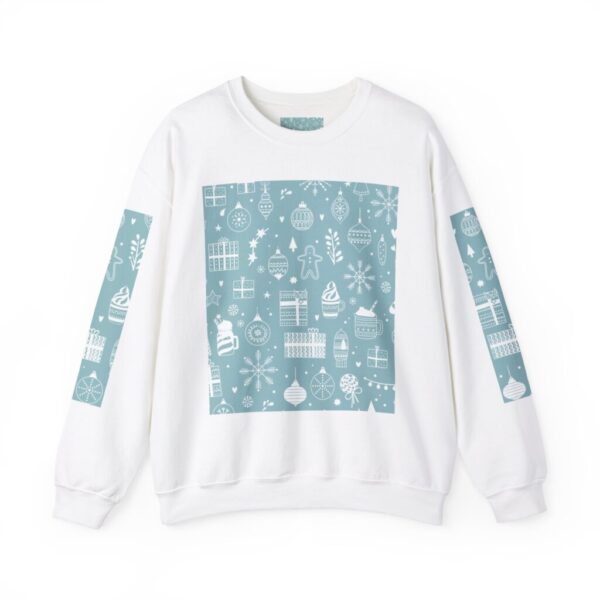 Festive Holiday Sweatshirt with Winter Design