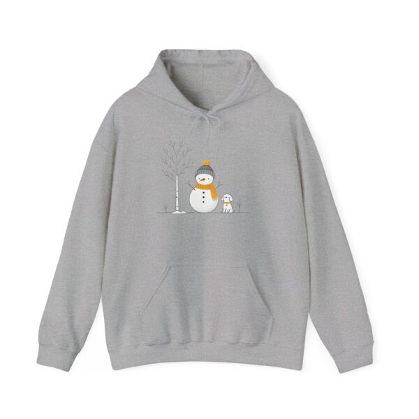 Cozy Snowman & Dog Hoodie - Perfect for Winter Celebrations - Image 34