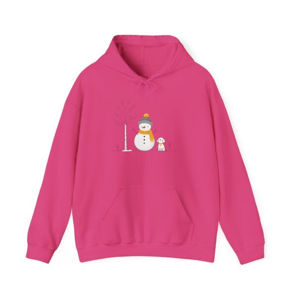 Cozy Snowman & Dog Hoodie - Perfect for Winter Celebrations - Image 38