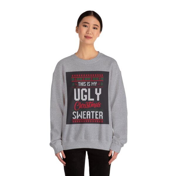 Ugly Christmas Sweatshirt - This Is My Holiday Crewneck - Image 16