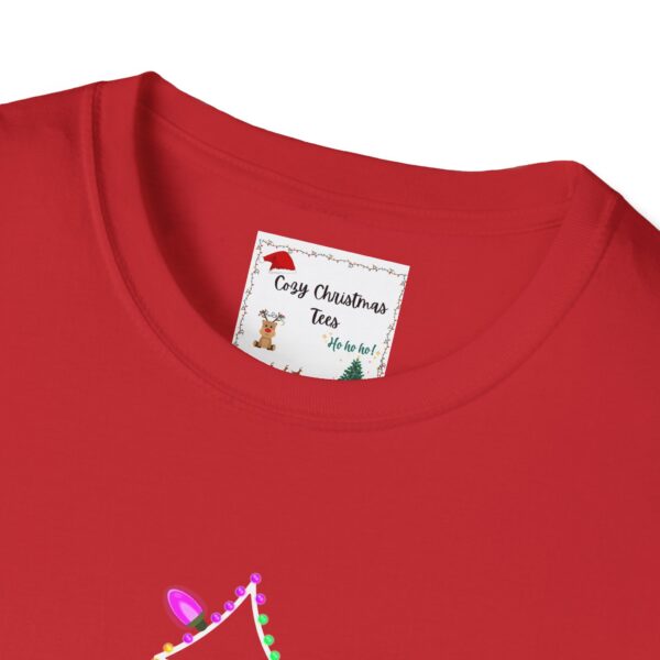Christmas Tree Lights Unisex Softstyle T-Shirt - Image 31