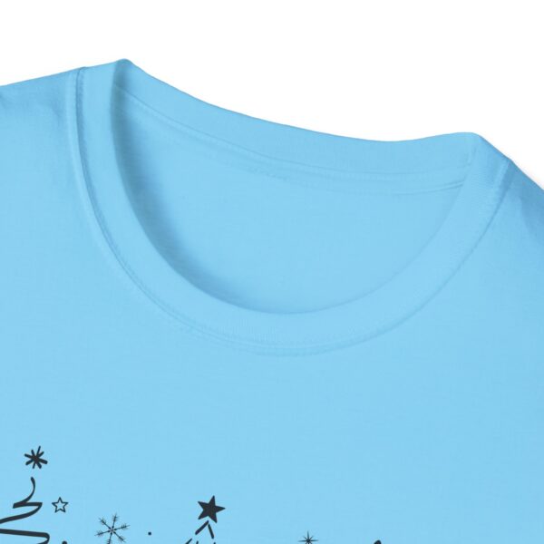 Merry Christmas Unisex Softstyle T-Shirt - Festive Holiday Tee with Christmas Trees - Image 15