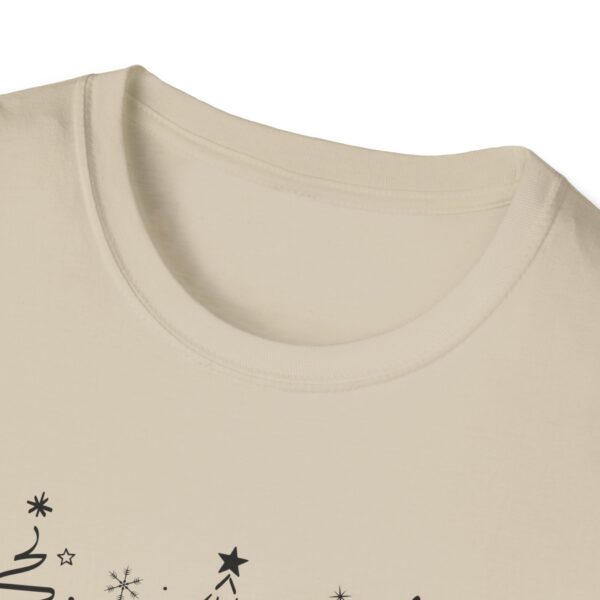 Merry Christmas Unisex Softstyle T-Shirt - Festive Holiday Tee with Christmas Trees - Image 48
