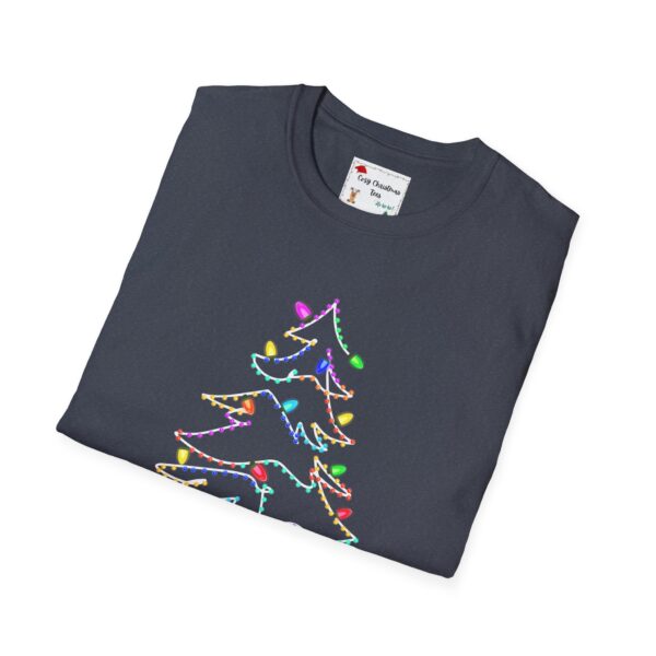Christmas Tree Lights Unisex Softstyle T-Shirt - Image 16