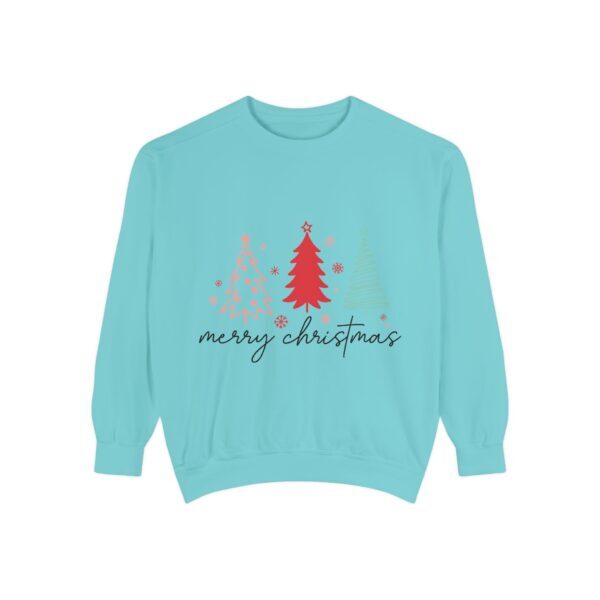 Merry Christmas Unisex Garment-Dyed Sweatshirt - Image 49