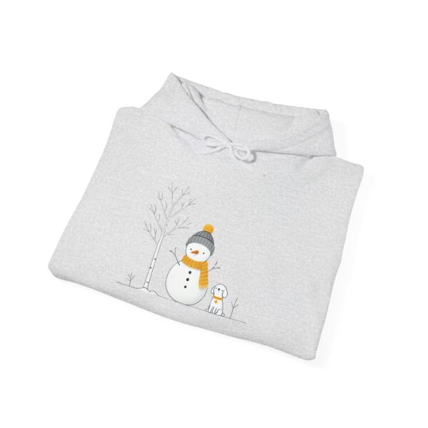 Cozy Snowman & Dog Hoodie - Perfect for Winter Celebrations - Image 16