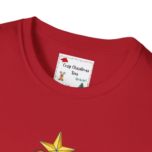 Festive Christmas Tree Unisex T-Shirt - Softstyle Holiday Tee - Image 51