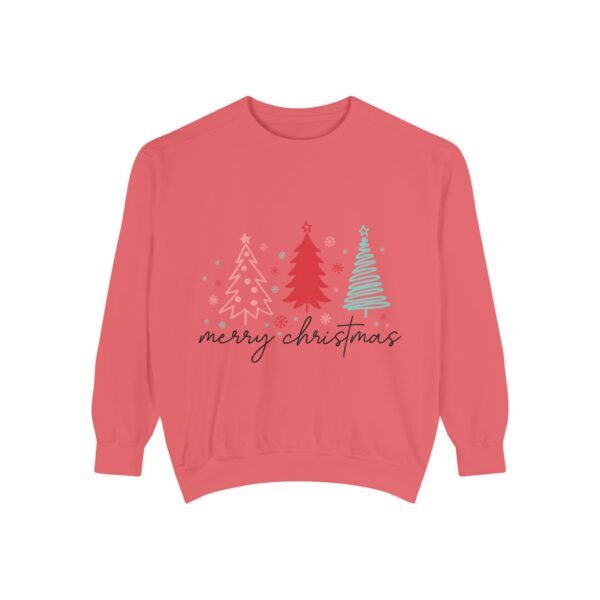 Merry Christmas Unisex Garment-Dyed Sweatshirt - Image 53