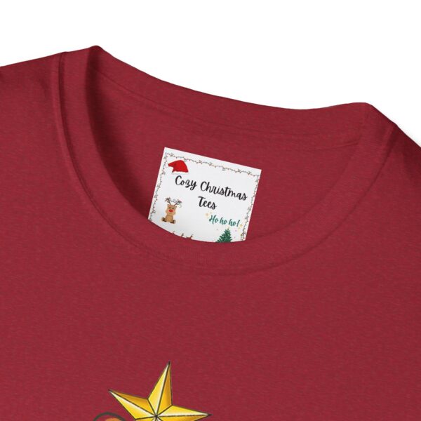 Festive Christmas Tree Unisex T-Shirt - Softstyle Holiday Tee - Image 43