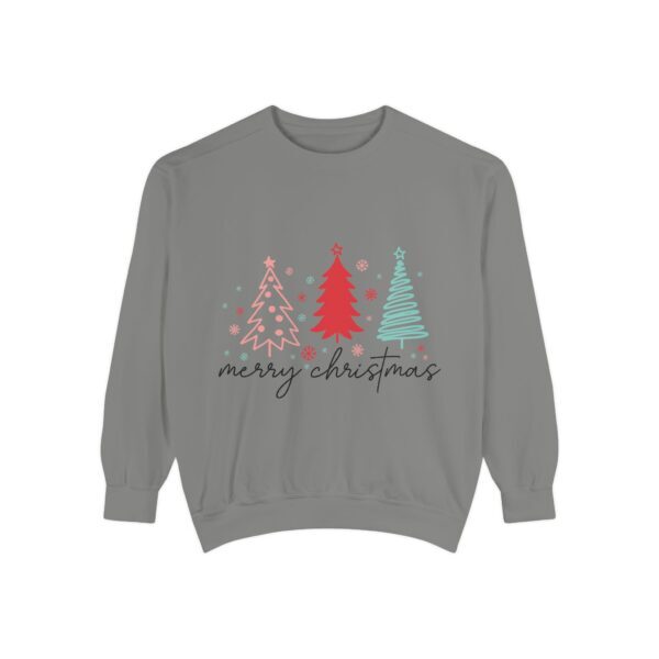 Merry Christmas Unisex Garment-Dyed Sweatshirt - Image 29