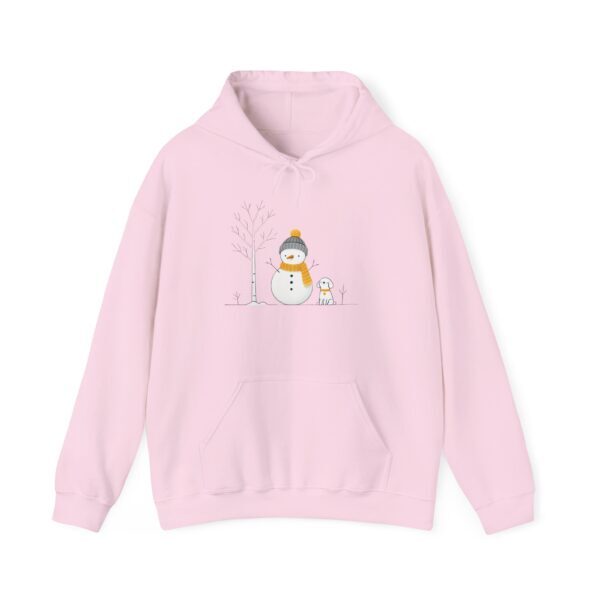 Cozy Snowman & Dog Hoodie - Perfect for Winter Celebrations - Image 5