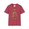 Festive Christmas Tree Unisex T-Shirt - Softstyle Holiday Tee - Image 5