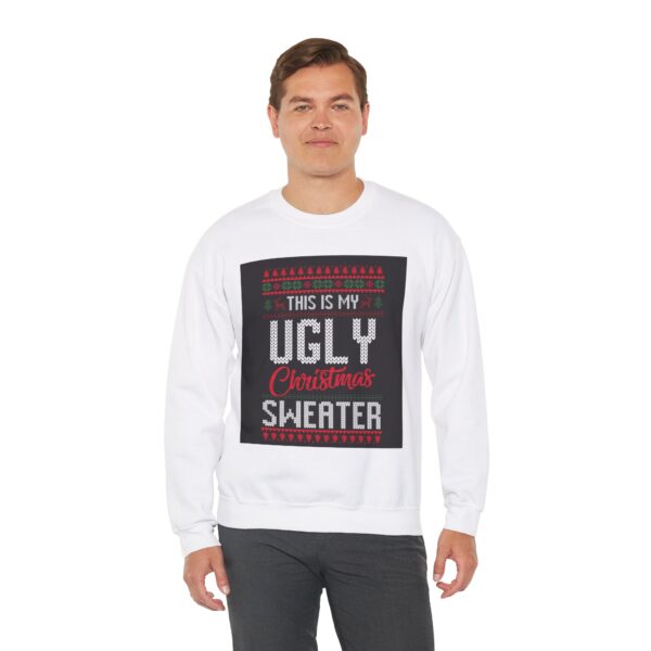 Ugly Christmas Sweatshirt - This Is My Holiday Crewneck - Image 5