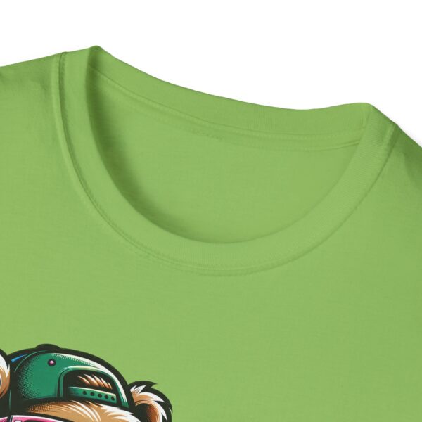 Fishing Buddy Panda Graphic T-Shirt - Unisex Softstyle Tee for Fishing Enthusiasts - Image 7