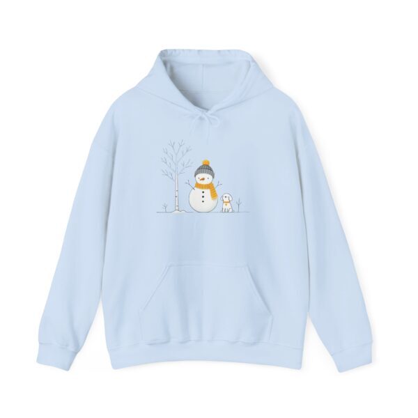 Cozy Snowman & Dog Hoodie - Perfect for Winter Celebrations - Image 26