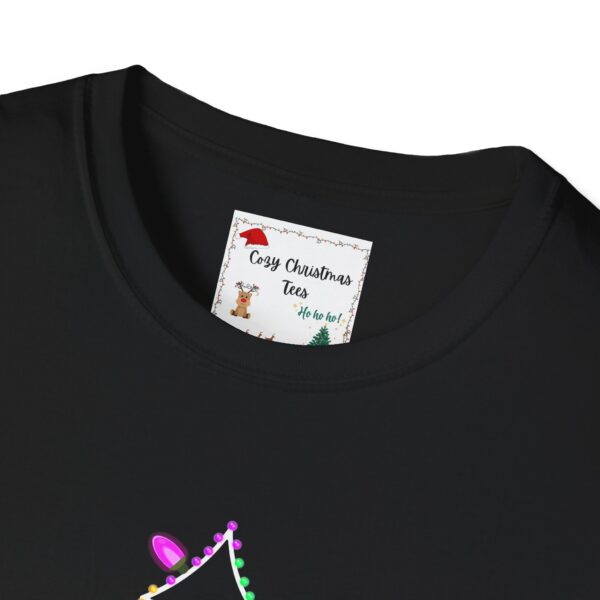 Christmas Tree Lights Unisex Softstyle T-Shirt - Image 27