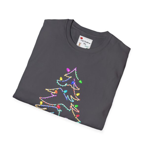 Christmas Tree Lights Unisex Softstyle T-Shirt - Image 20