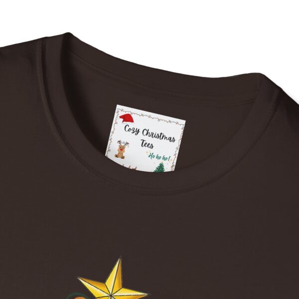 Festive Christmas Tree Unisex T-Shirt - Softstyle Holiday Tee - Image 31
