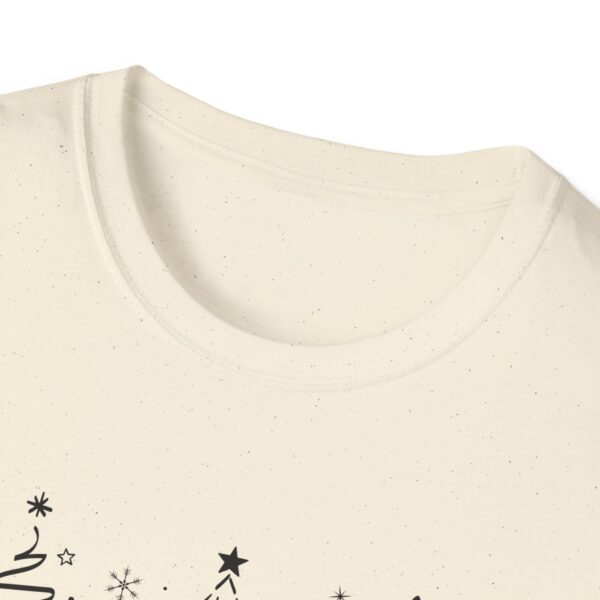 Merry Christmas Unisex Softstyle T-Shirt - Festive Holiday Tee with Christmas Trees - Image 40