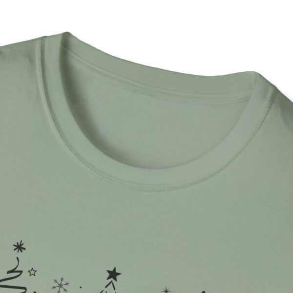 Merry Christmas Unisex Softstyle T-Shirt - Festive Holiday Tee with Christmas Trees - Image 27