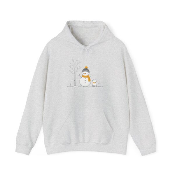 Cozy Snowman & Dog Hoodie - Perfect for Winter Celebrations - Image 13