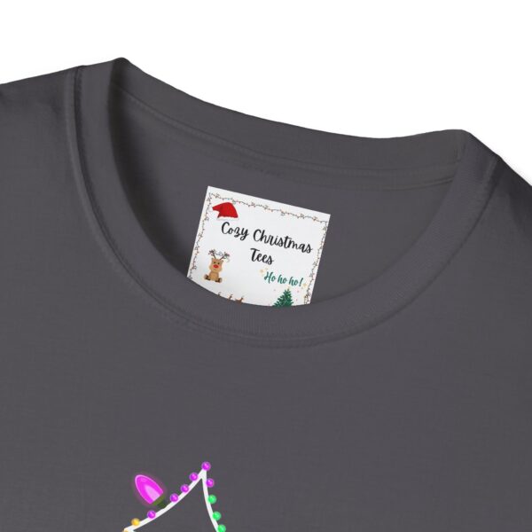 Christmas Tree Lights Unisex Softstyle T-Shirt - Image 19