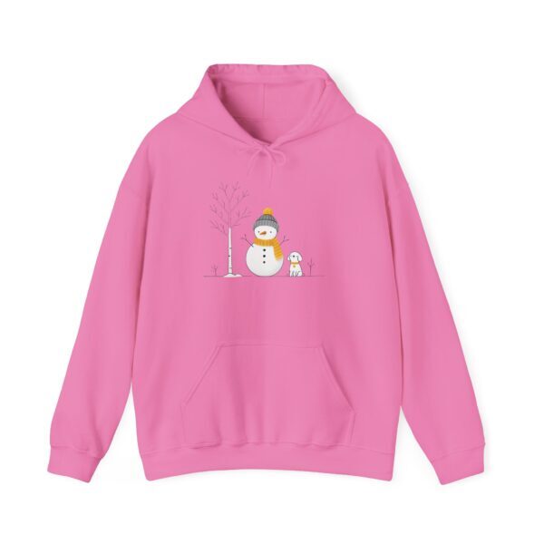 Cozy Snowman & Dog Hoodie - Perfect for Winter Celebrations - Image 9