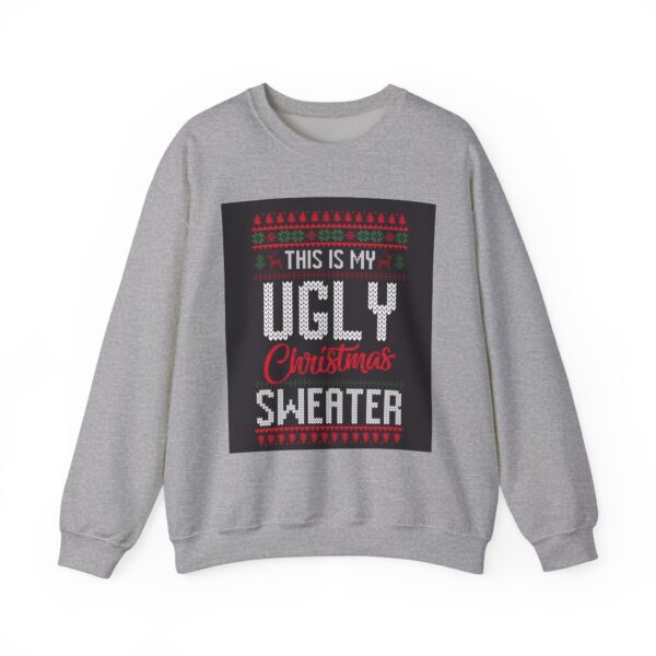 Ugly Christmas Sweatshirt - This Is My Holiday Crewneck - Image 13