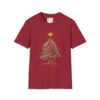 Festive Christmas Tree Unisex T-Shirt - Softstyle Holiday Tee - Image 41