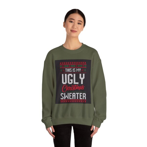 Ugly Christmas Sweatshirt - This Is My Holiday Crewneck - Image 20