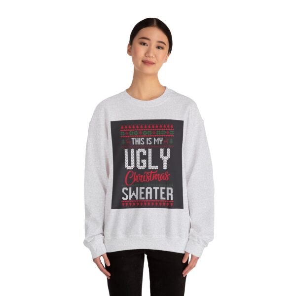 Ugly Christmas Sweatshirt - This Is My Holiday Crewneck - Image 12