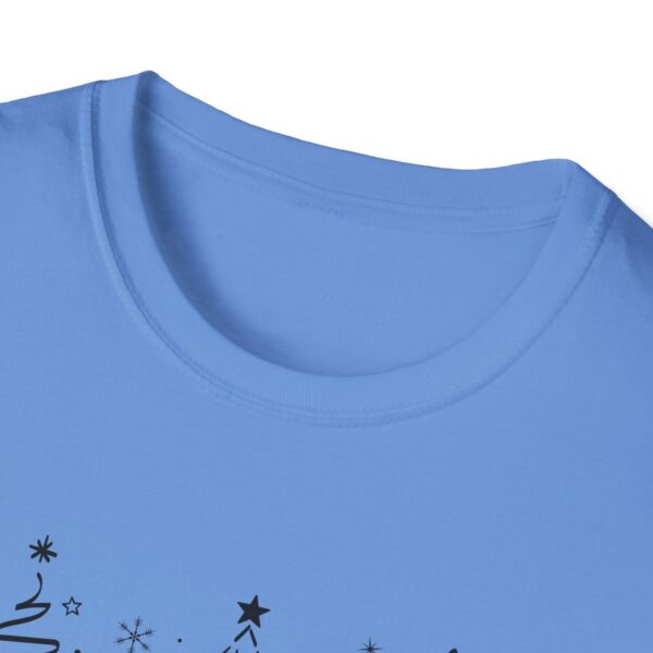 Merry Christmas Unisex Softstyle T-Shirt - Festive Holiday Tee with Christmas Trees - Image 31