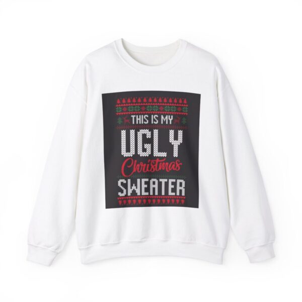 Ugly Christmas Sweatshirt - This Is My Holiday Crewneck