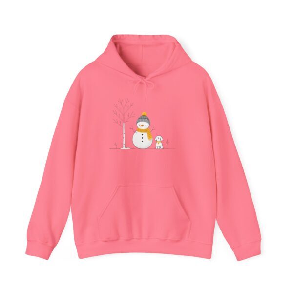 Cozy Snowman & Dog Hoodie - Perfect for Winter Celebrations - Image 30