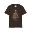 Festive Christmas Tree Unisex T-Shirt - Softstyle Holiday Tee - Image 29